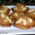 muffins à la pralinoise déguisés en madeleine