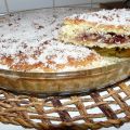 Tarte au coco et confiture
