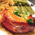 TOURNEDOS DE TRUITE SAUMONÉE ET JAMBON DE[...]
