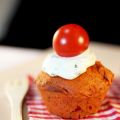 Cupcakes Tomate Basilic