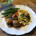 Boulettes de porc aux champignons +