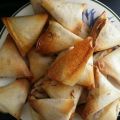 Samoussas au four thon et ricotta