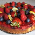 Cheesecake aux fruits rouges