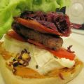 Plat: Burger Chèvre ...