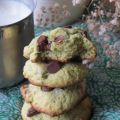 cookies à la pistache et au chocolat