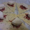Petits chaussons au saint marcellin