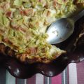 Clafoutis à la rhubarbe