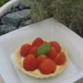 Tartelettes à la fraise et au basilic