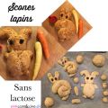 Scones lapins sans lactose