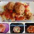 Boulettes Tomates et champignons (Cookeo)