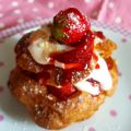 Fraises melba comme un chou