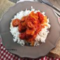 Rougail saucisse / Creole sausage Rougail