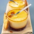 Crème renversée et biscuits au beurre maison