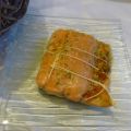Filets de saumon au pesto rosso