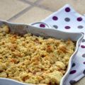 Crumble aux pêches