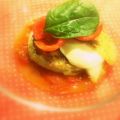 tomate mozzarella comme un croque