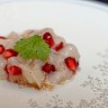 Tartare de St Jacques aux graines de grenade et[...]