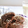 Cookies chocolat et tahini (sans lactose, sans[...]