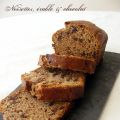Cake noisettes, érable et chocolat