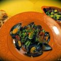 Moules aux tomates et au cari