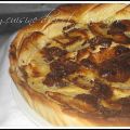 Tarte aux pommes amandes et chocolat, Recette[...]