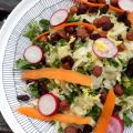 Salade de choucroute, chou kale, noisettes,[...]
