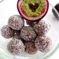 Truffes chocolat au lait et passion