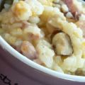 Risotto lardons-mimolette-noisettes, Recette[...]