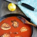 Croquettes de ricotta, sauce tomate aux cèpes