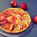 Tarte à la nectarine et crème d'amande