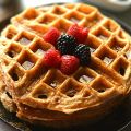 Gaufres au fromage cottage