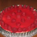 Tarte aux framboises et mascarpone