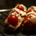 Tartines chèvre & tomates