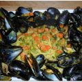 Moules marinières au Meen masala