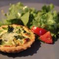 Tartelettes au brocoli et au roquefort