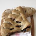 Fougasse à la tapenade noire