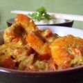Curry cremeux aux crevettes (3 points)