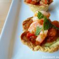 Tartelettes aux flocons d'avoine aux crevettes[...]