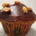 Muffins aux bananes choco-arachide