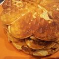 Gaufre au beurre de cacahuètes