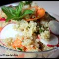 Salade de quinoa, carotte et radis, Recette[...]