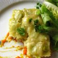 Lasagnes de ravioles au potimarron et aux[...]
