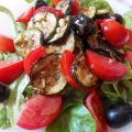 Salade de feuilles de chêne, tomates et[...]