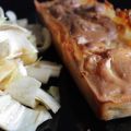 Cake lardons, oignons et reblochon