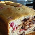 Pain canneberge, chocolat et pacane