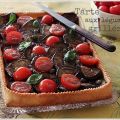 Tarte gourmande aux légumes grillés