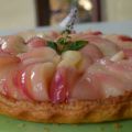 Tarte pêche nectarine à la gelée menthe[...]