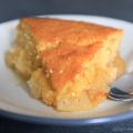 Apple sponge pudding