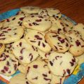 Biscuits de noël aux canneberges