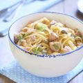 Tagliatelles au saumon au Cookeo